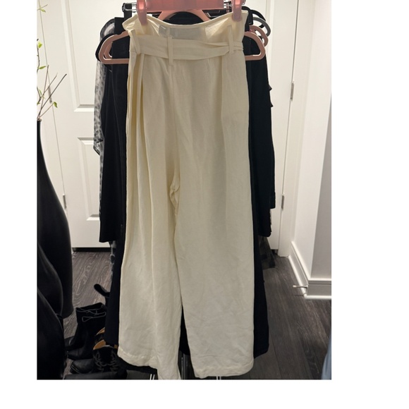 Rails - Jess Linen Pant w/pockets & buttons - Cream - Size Small (US 2-4) - Picture 13 of 16